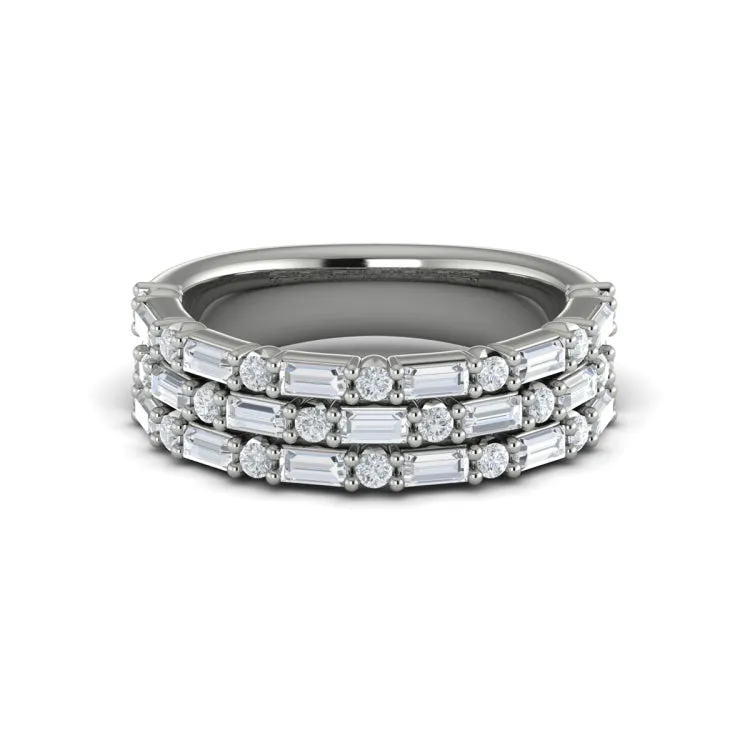 14 KT White Gold Diamond Ring