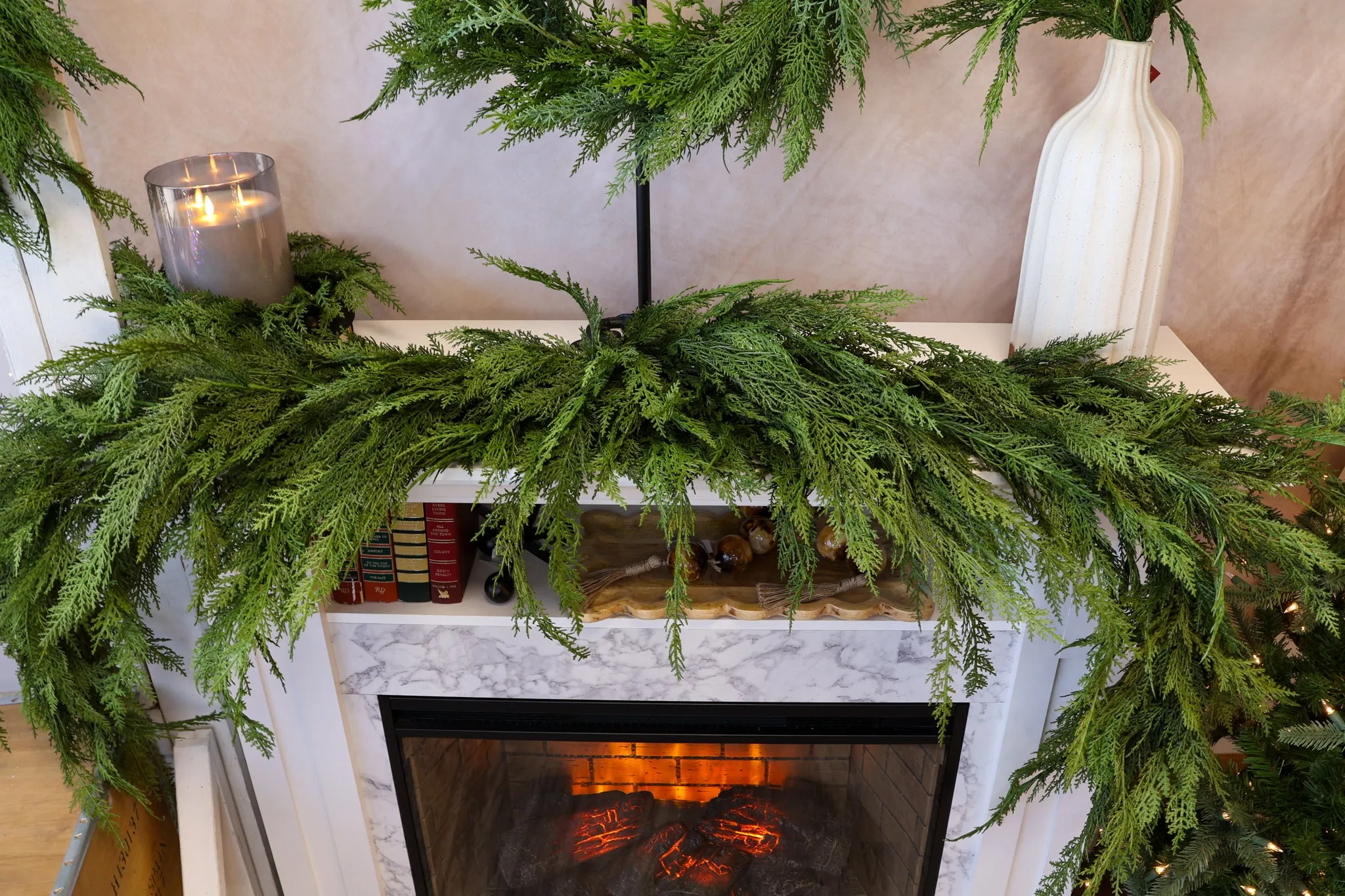 8' Real Touch Cedar Swag/Garland