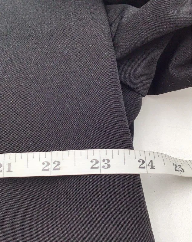 Alfani Men's Black Overcoat - Size 42L
