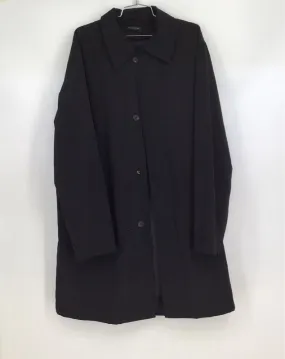 Alfani Men's Black Overcoat - Size 42L