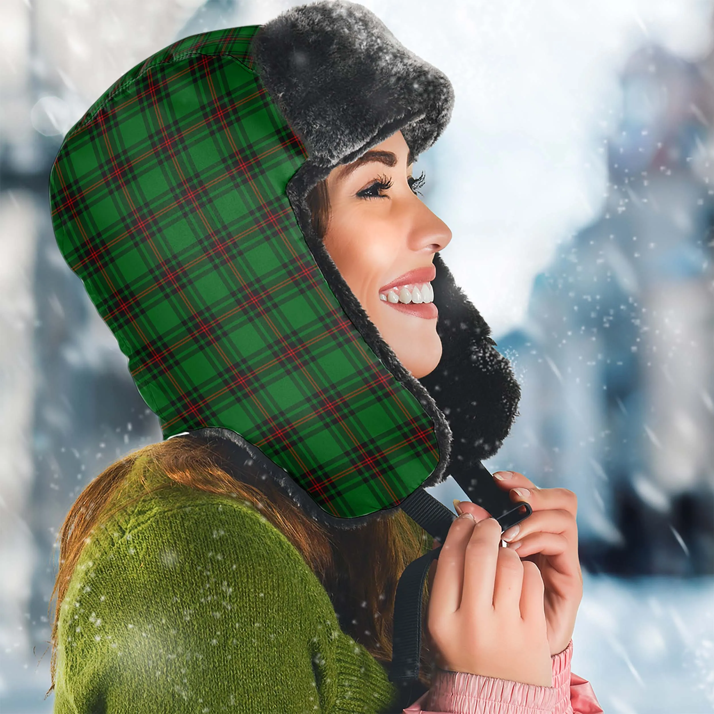 Anstruther Tartan Winter Trapper Hat