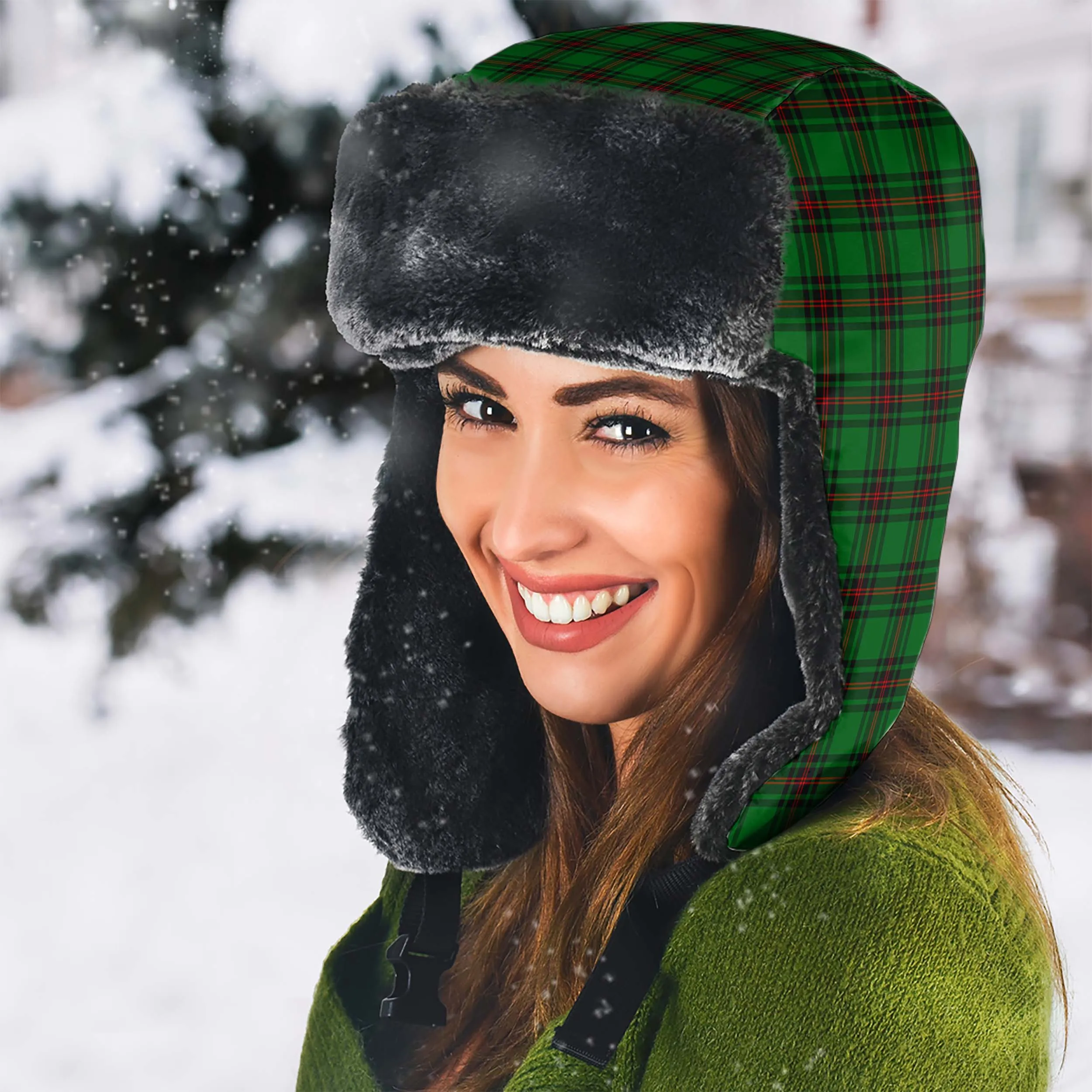 Anstruther Tartan Winter Trapper Hat