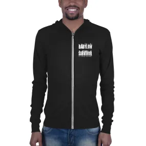 Babylon Survivor Unisex zip hoodie
