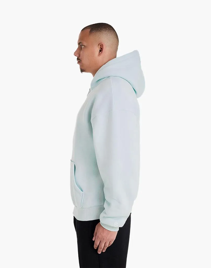 BASIC ZIP-HOODIE (MINT)