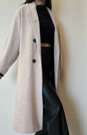 Beige Long coat
