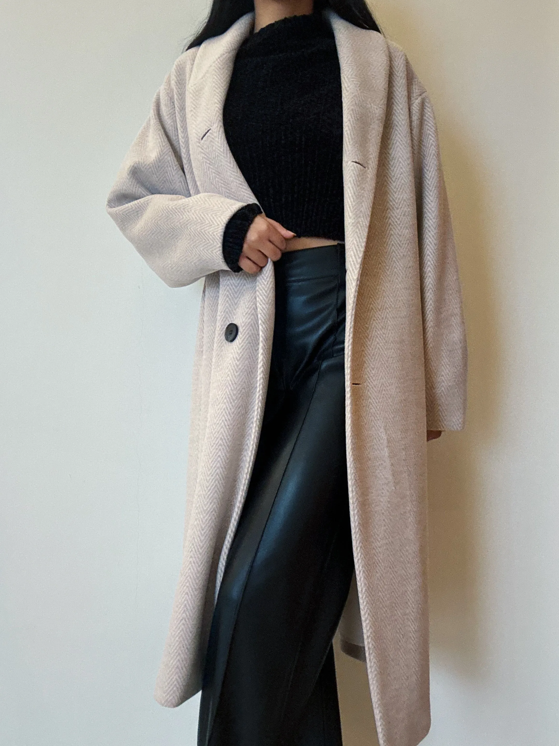 Beige Long coat