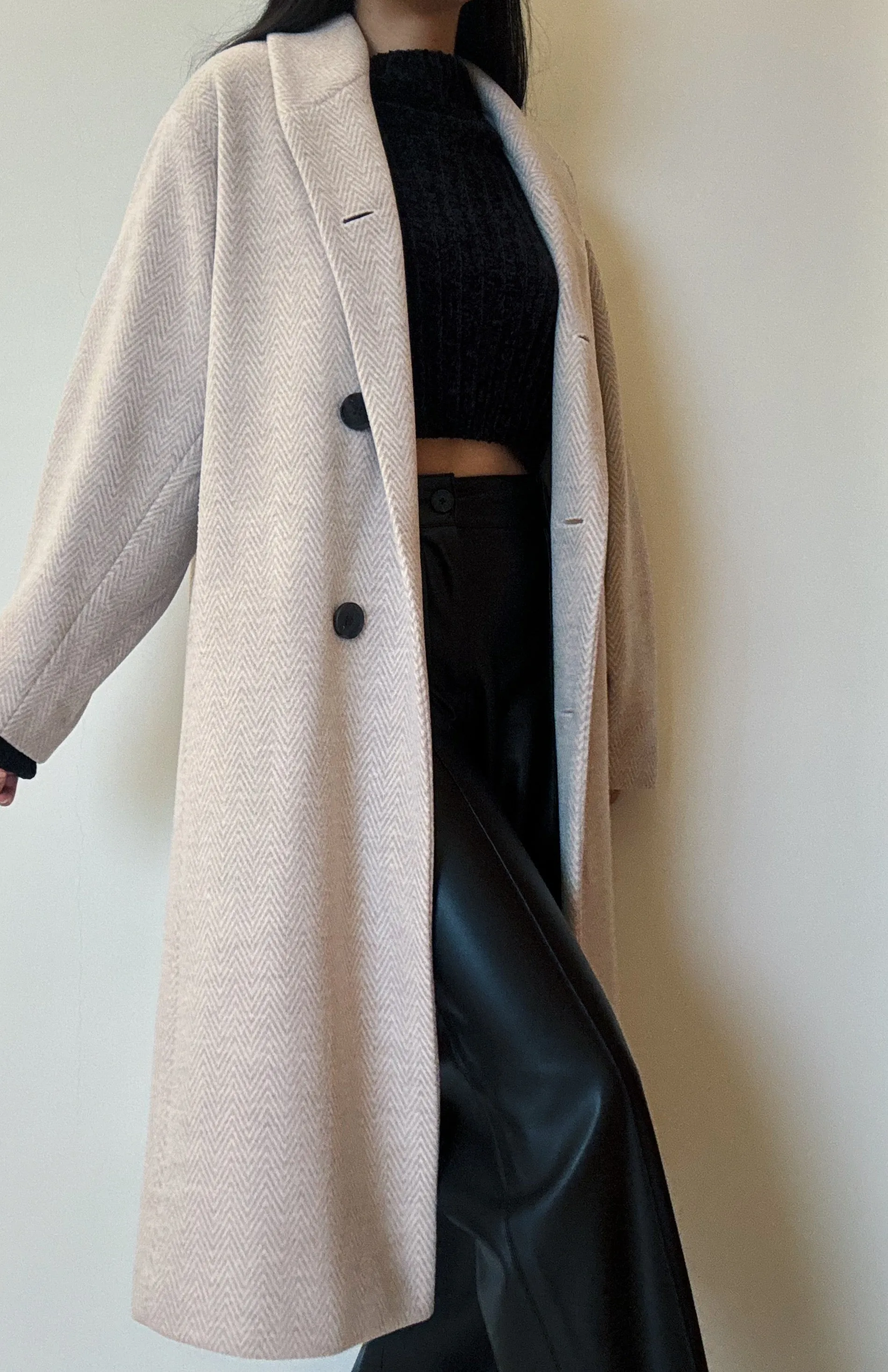 Beige Long coat