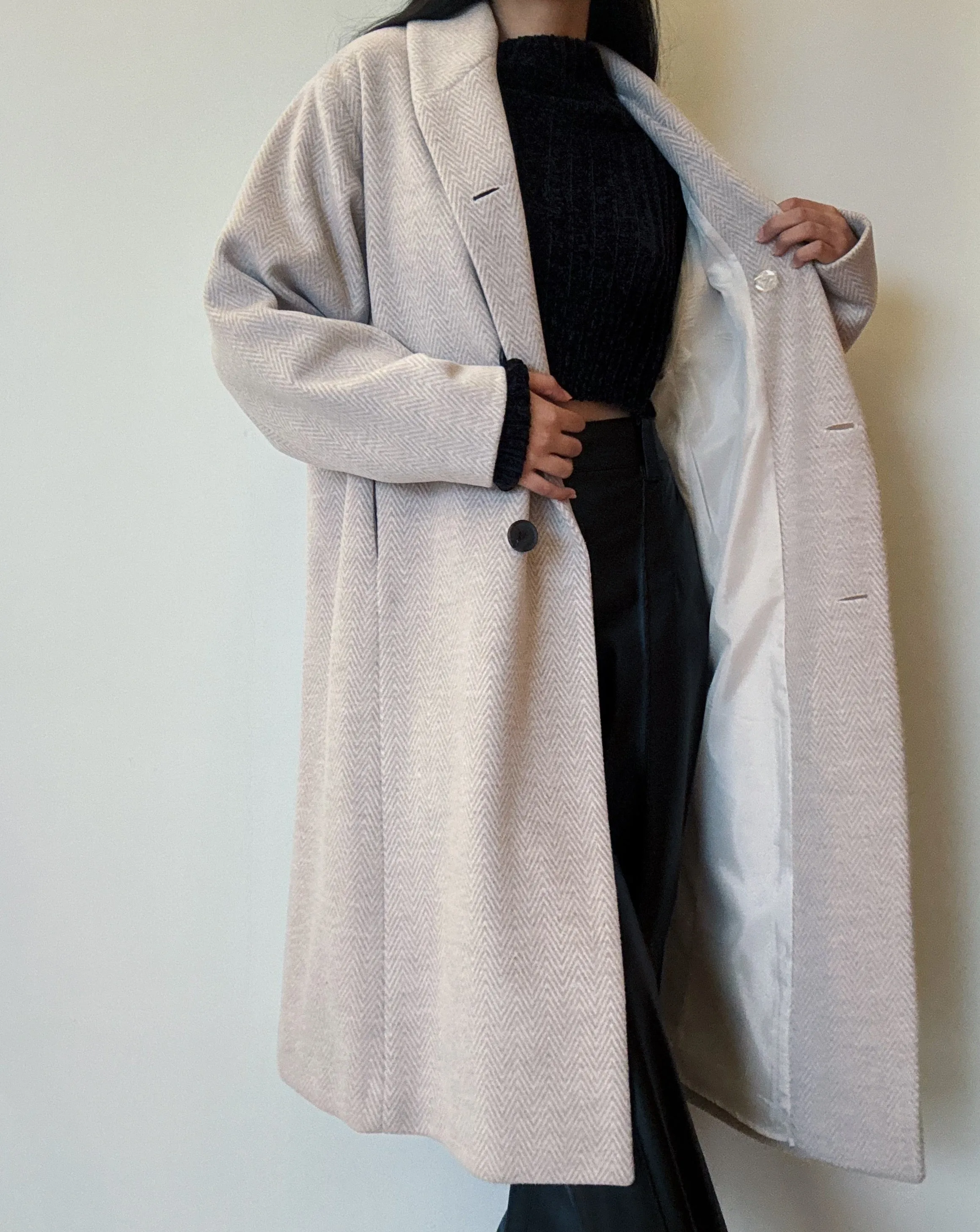 Beige Long coat