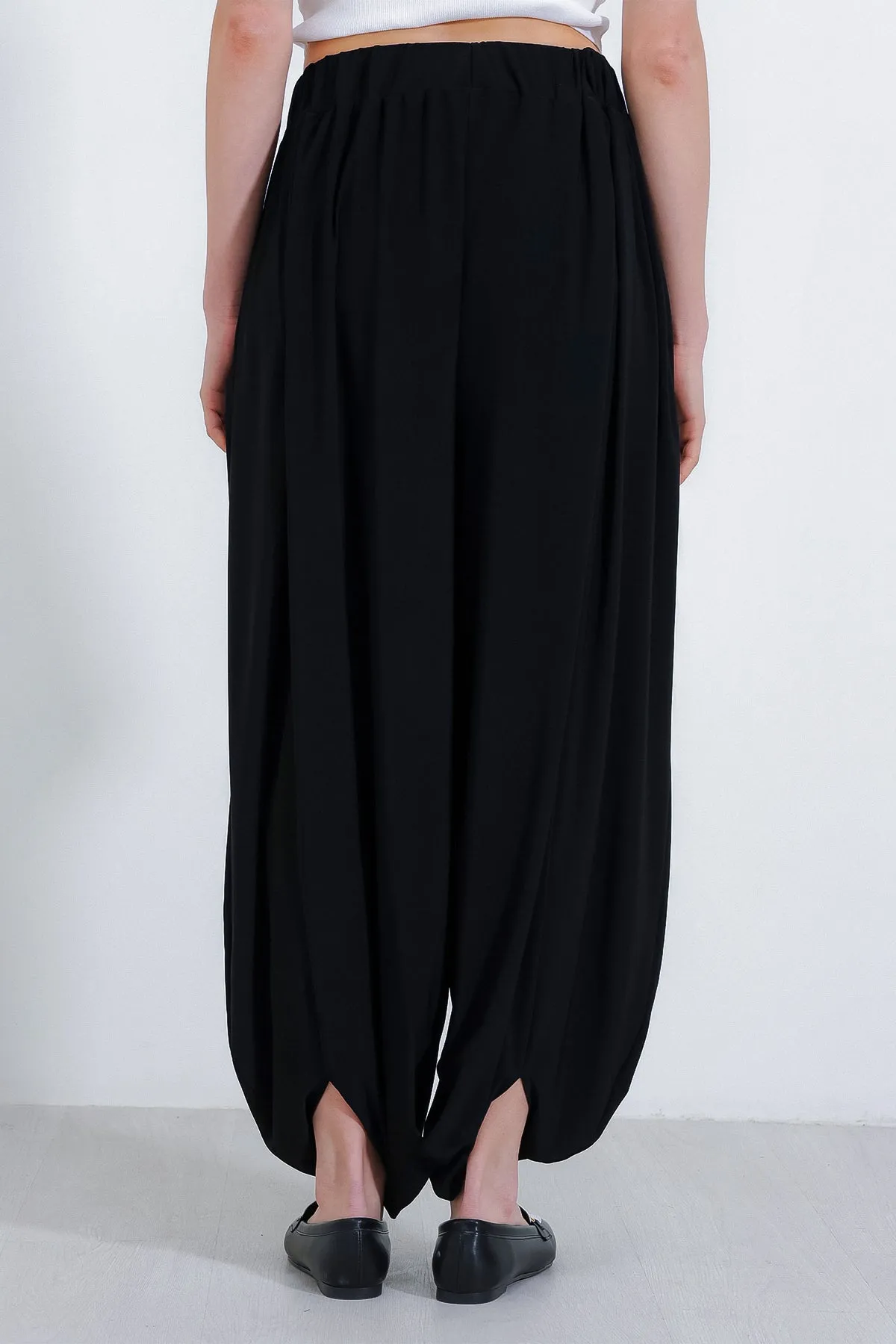 BGD Women Woman Black Baggy Pants 6659 - Avondale