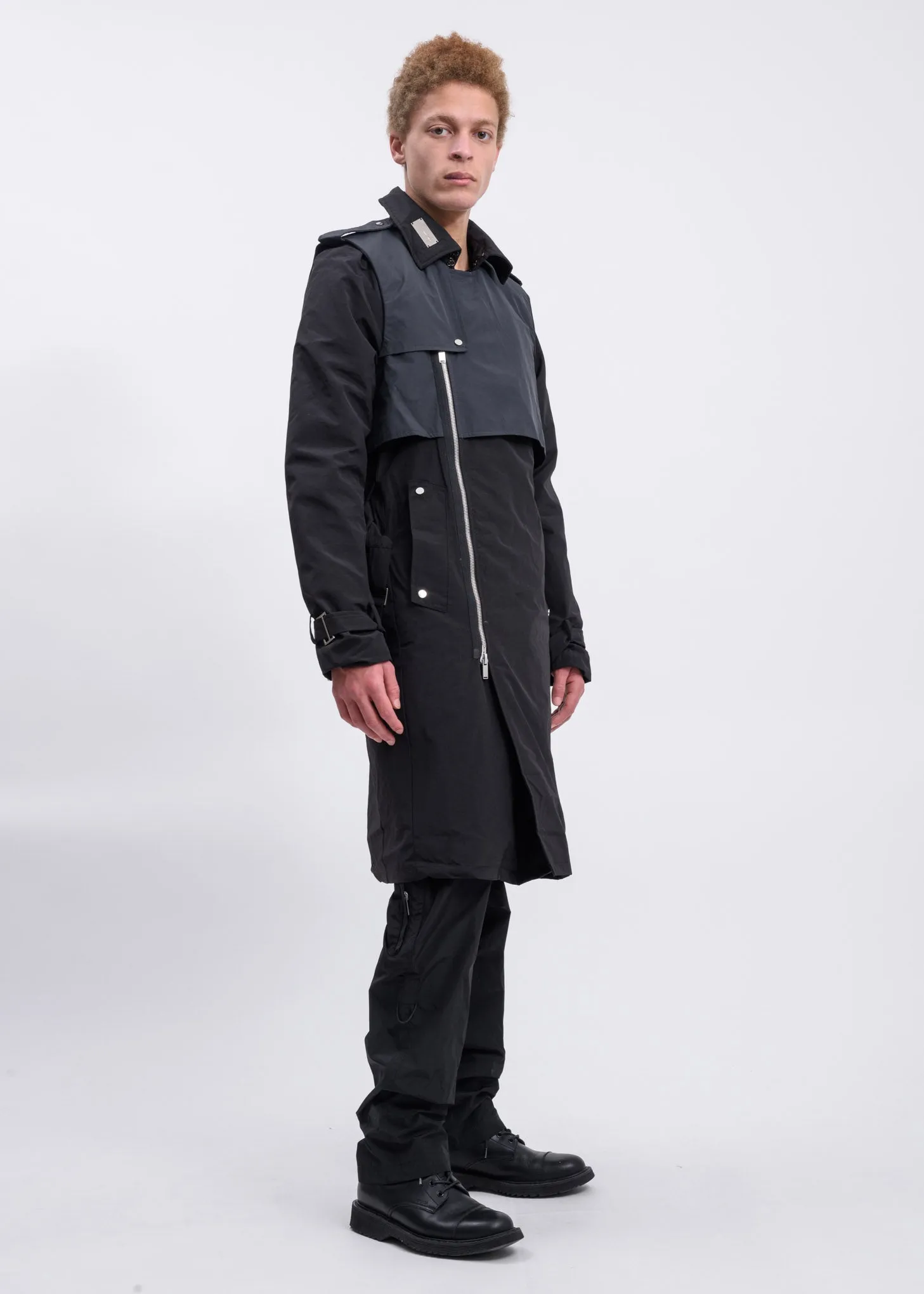 Black Long Trench Coat