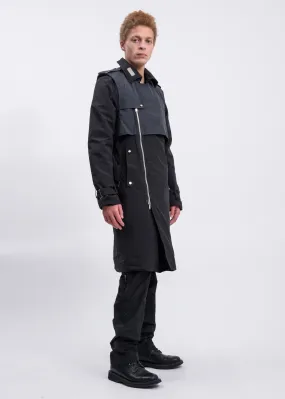 Black Long Trench Coat