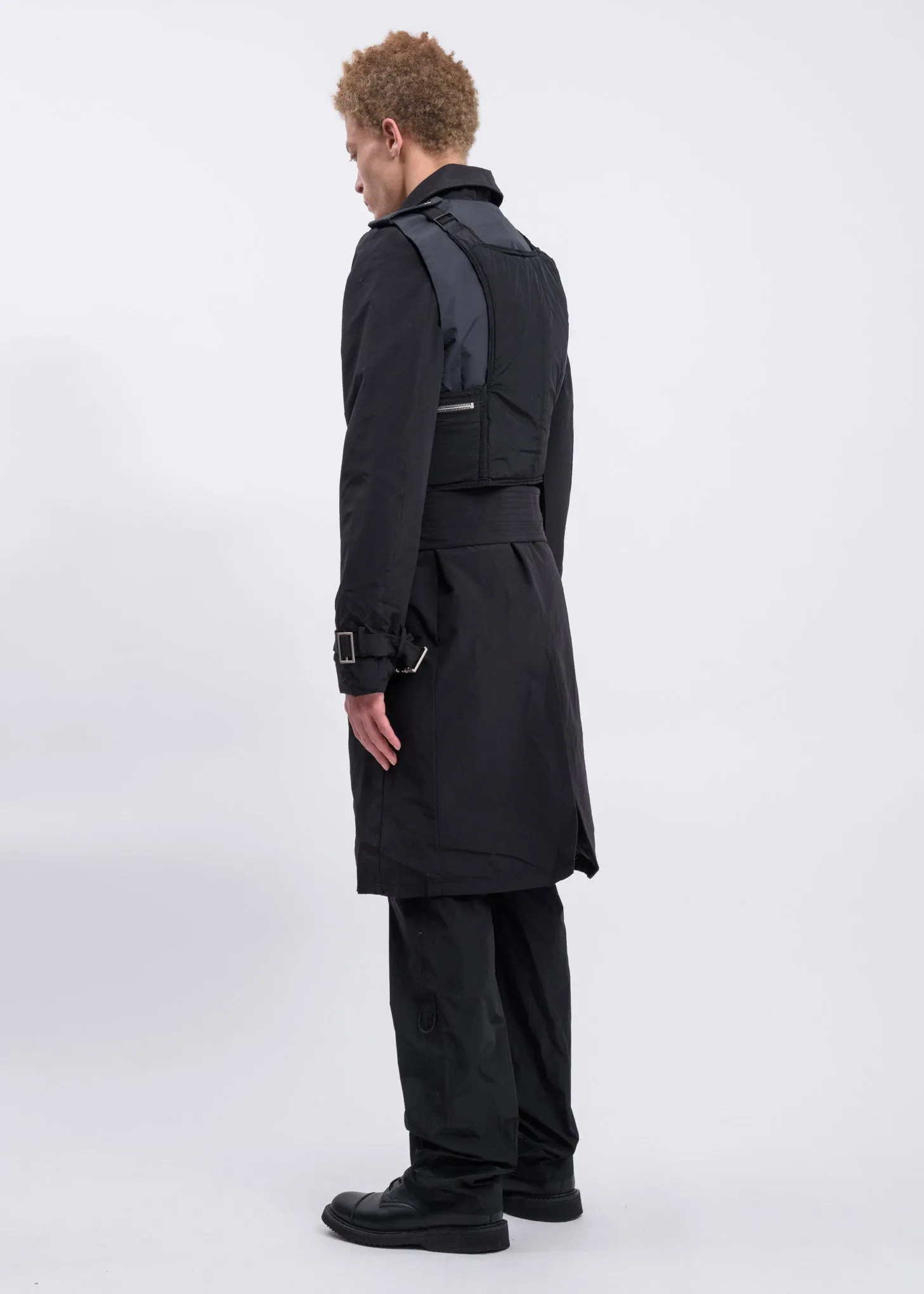 Black Long Trench Coat