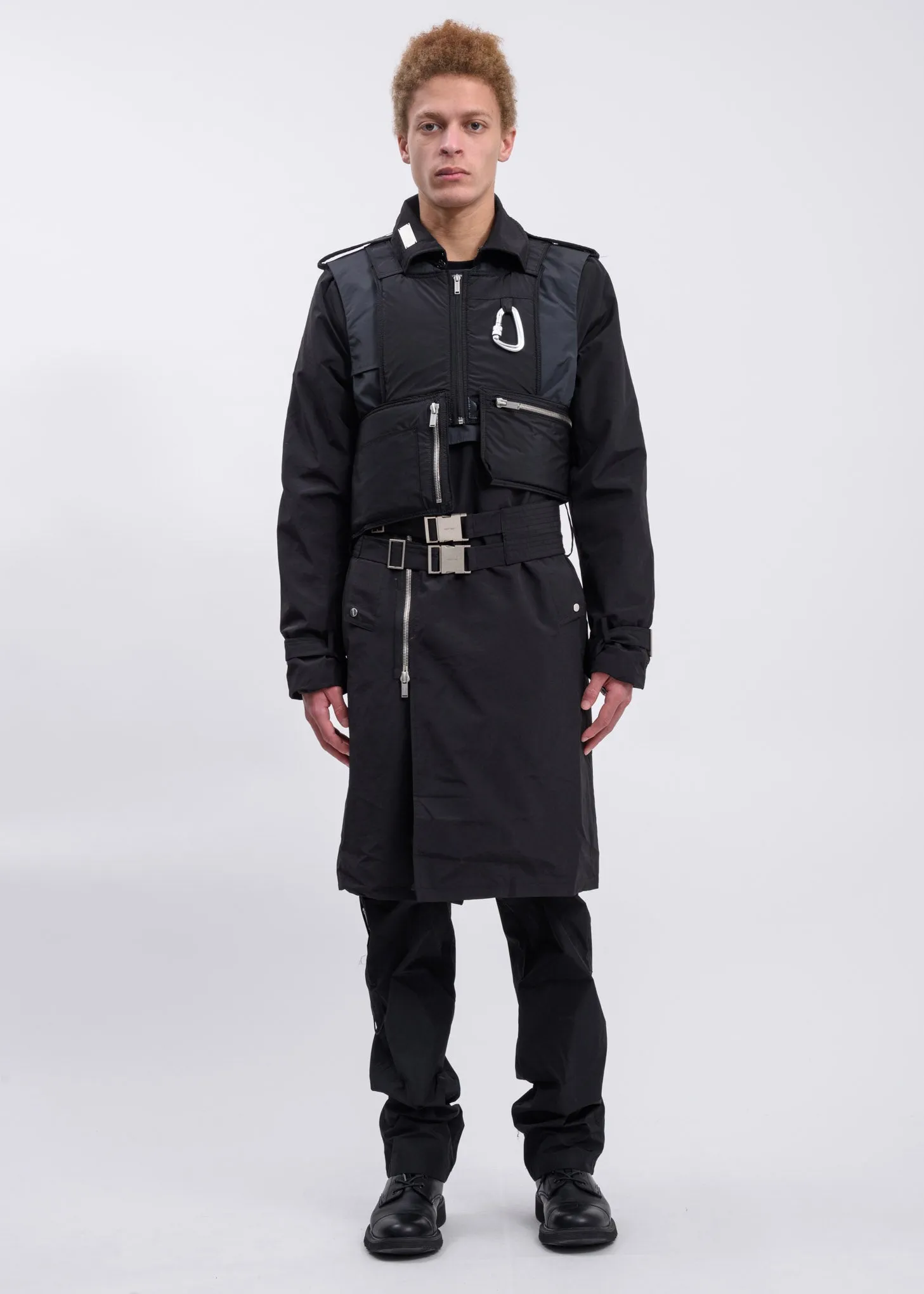 Black Long Trench Coat