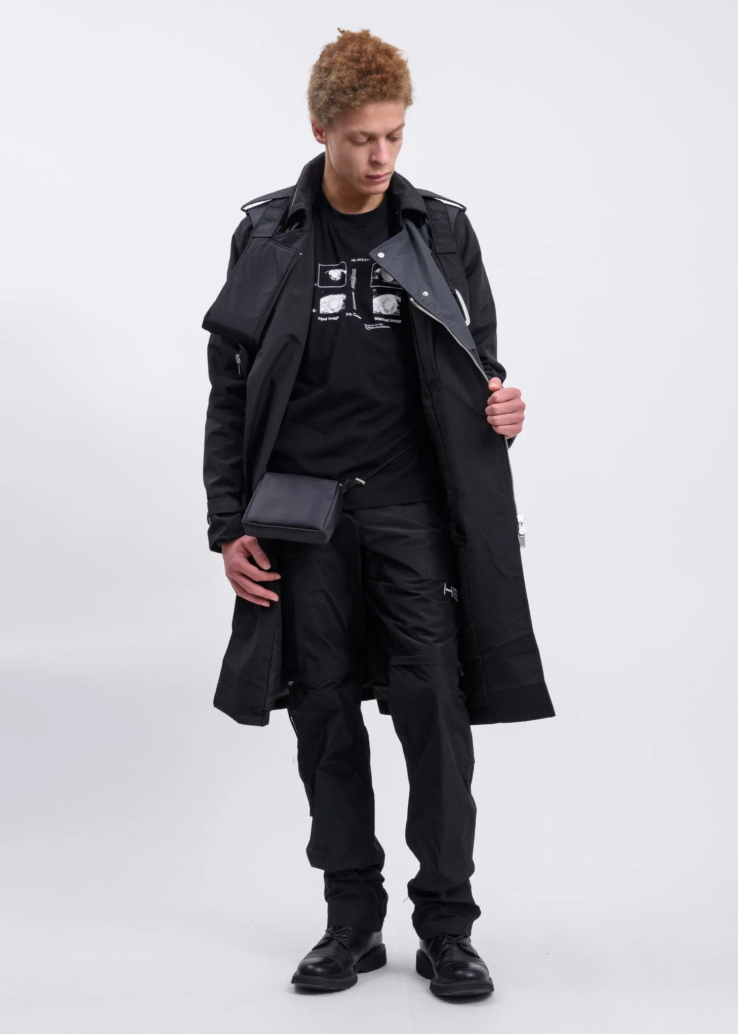 Black Long Trench Coat