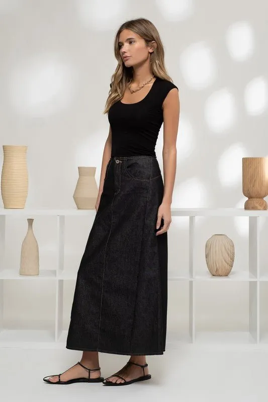 Black Reversible Knit Sleeveless Crop Top