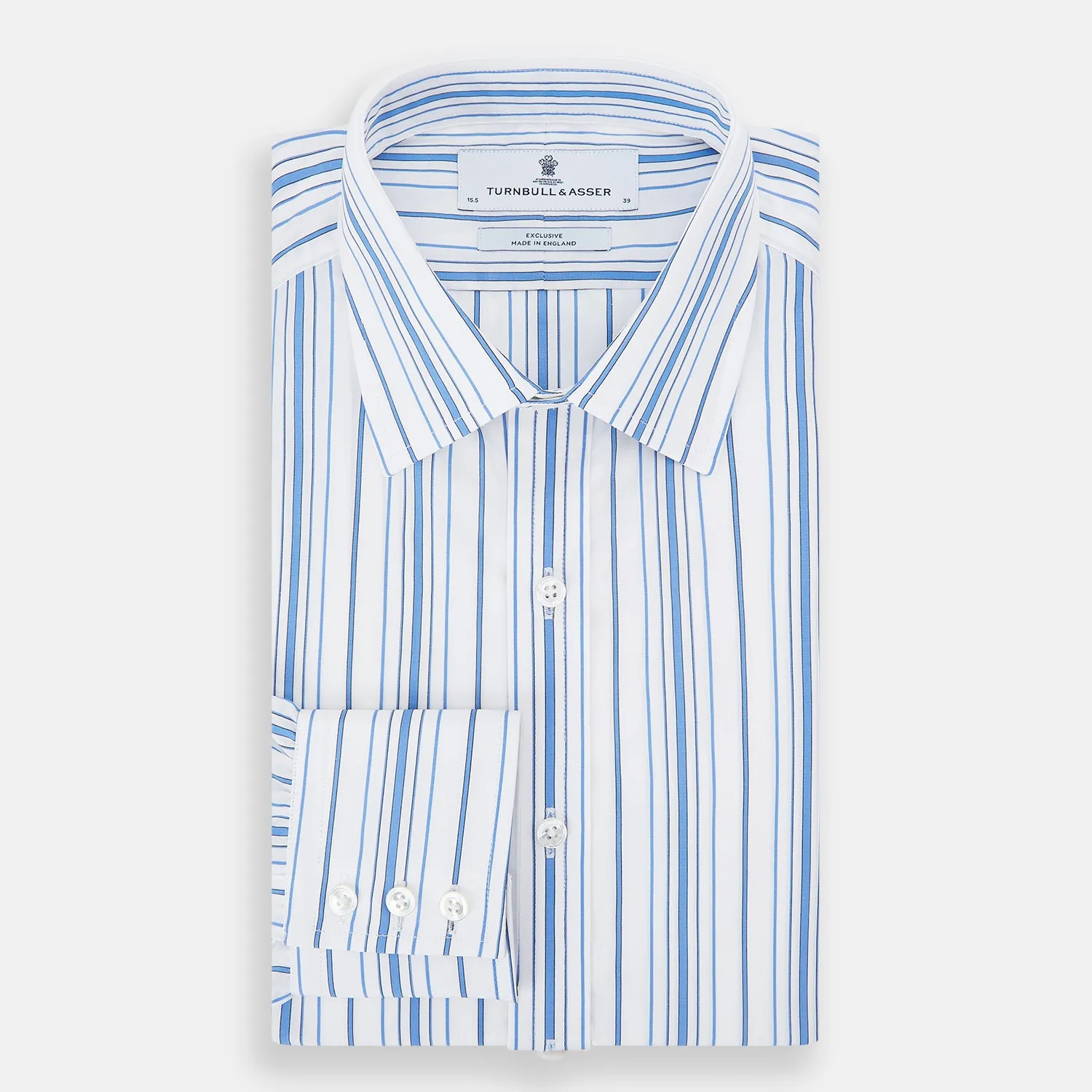 Blue Multi Stripe Mayfair Shirt