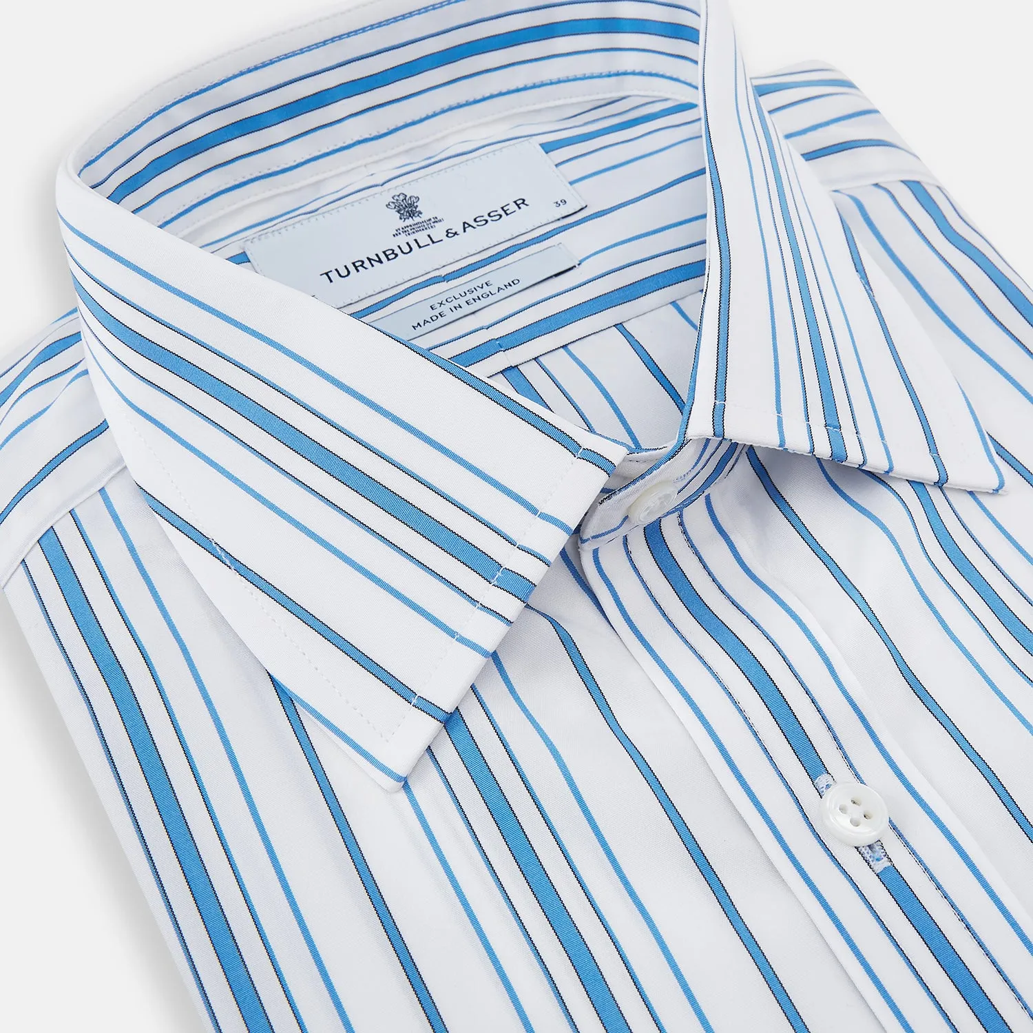 Blue Multi Stripe Mayfair Shirt
