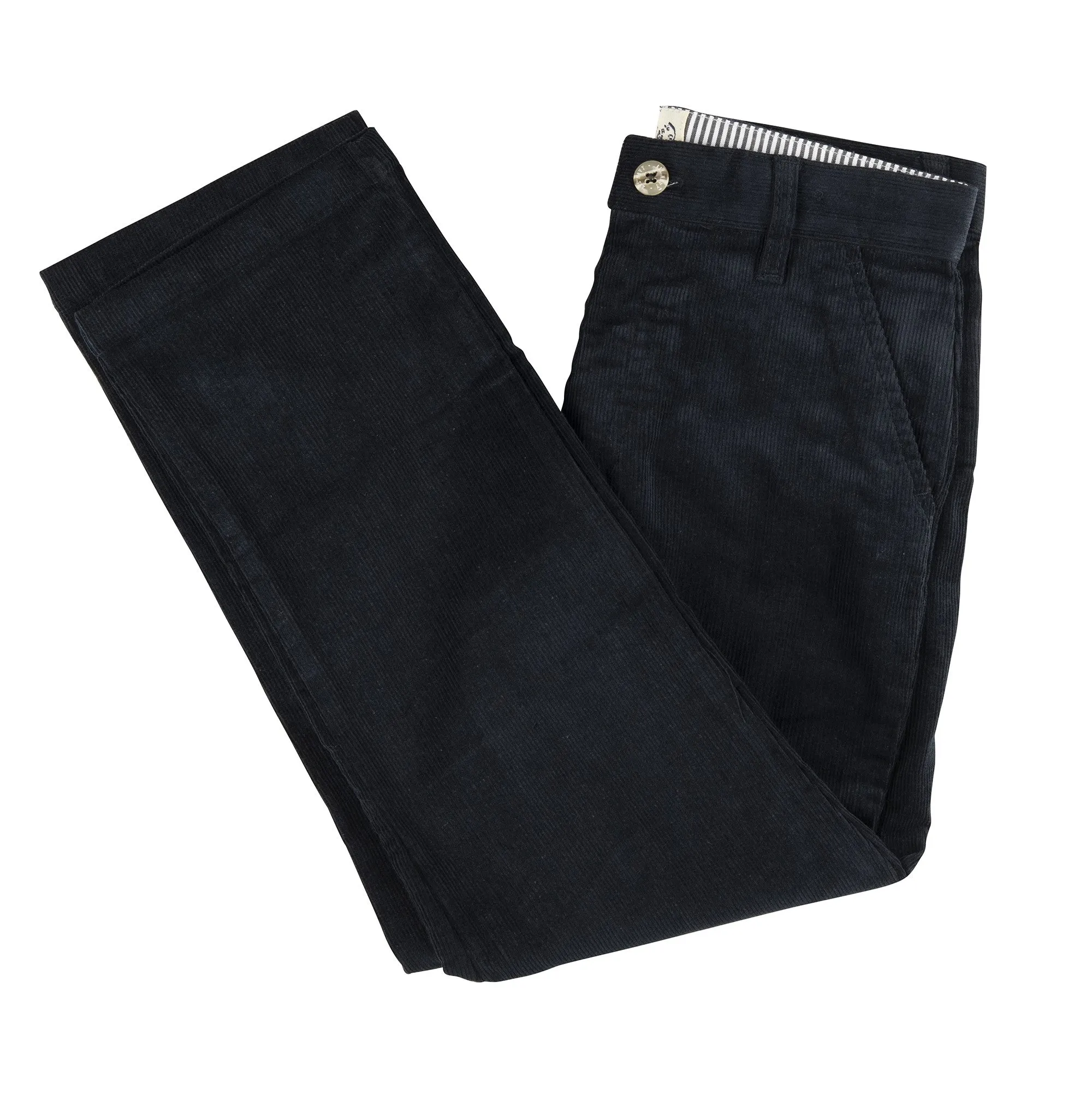 Burgundy Regular Fit Corduroy Pants