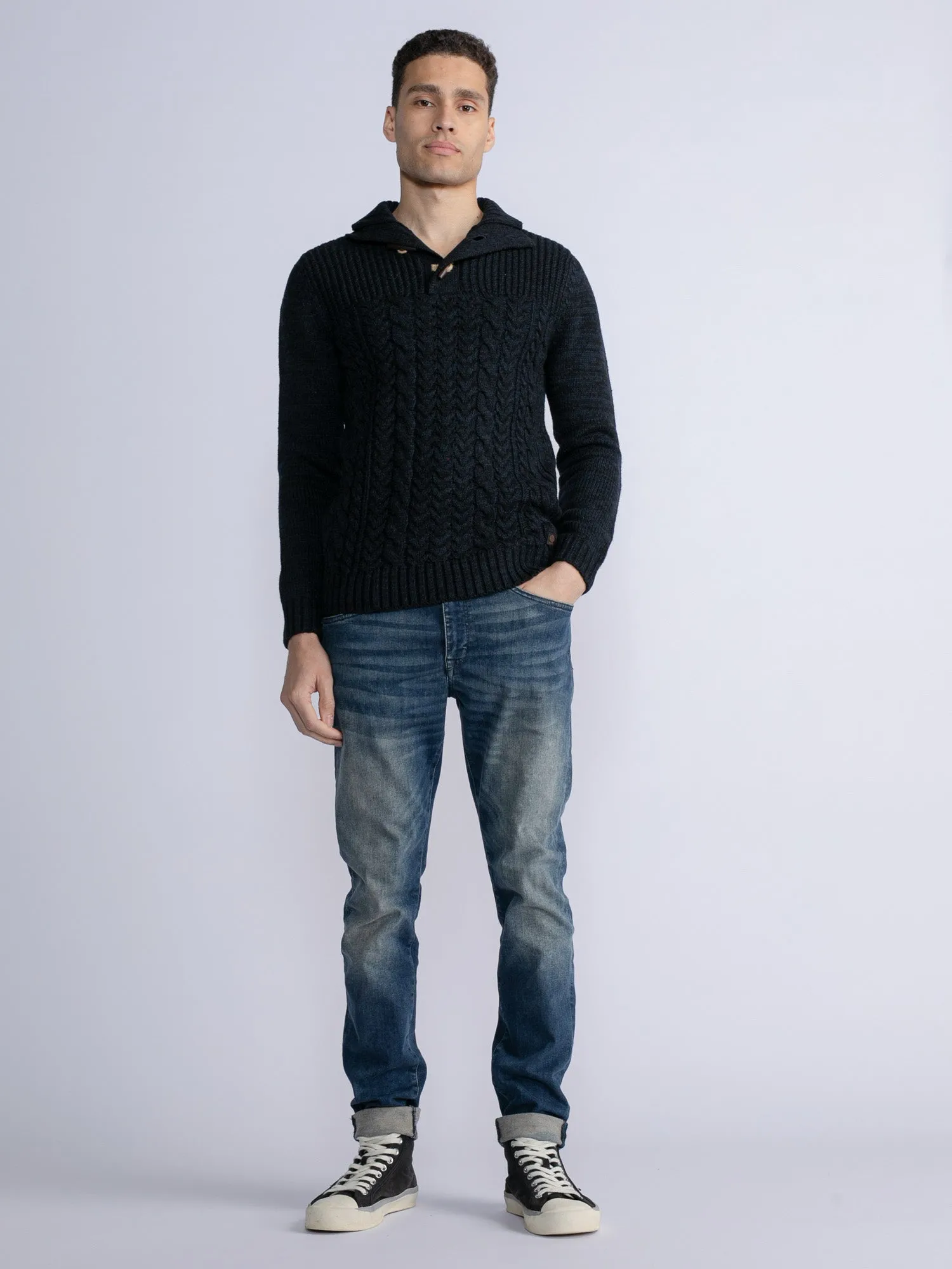 Cable-Knit Pullover Lockport