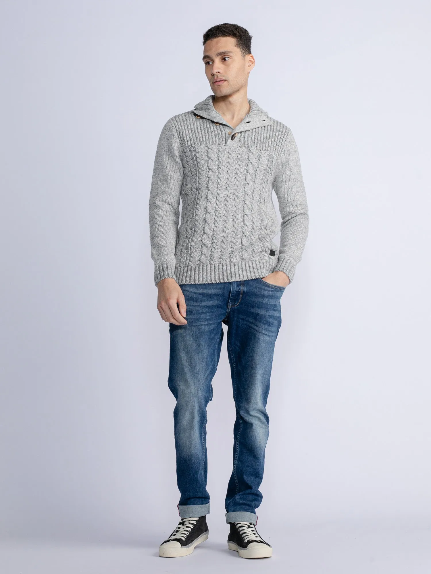Cable-Knit Pullover Lockport