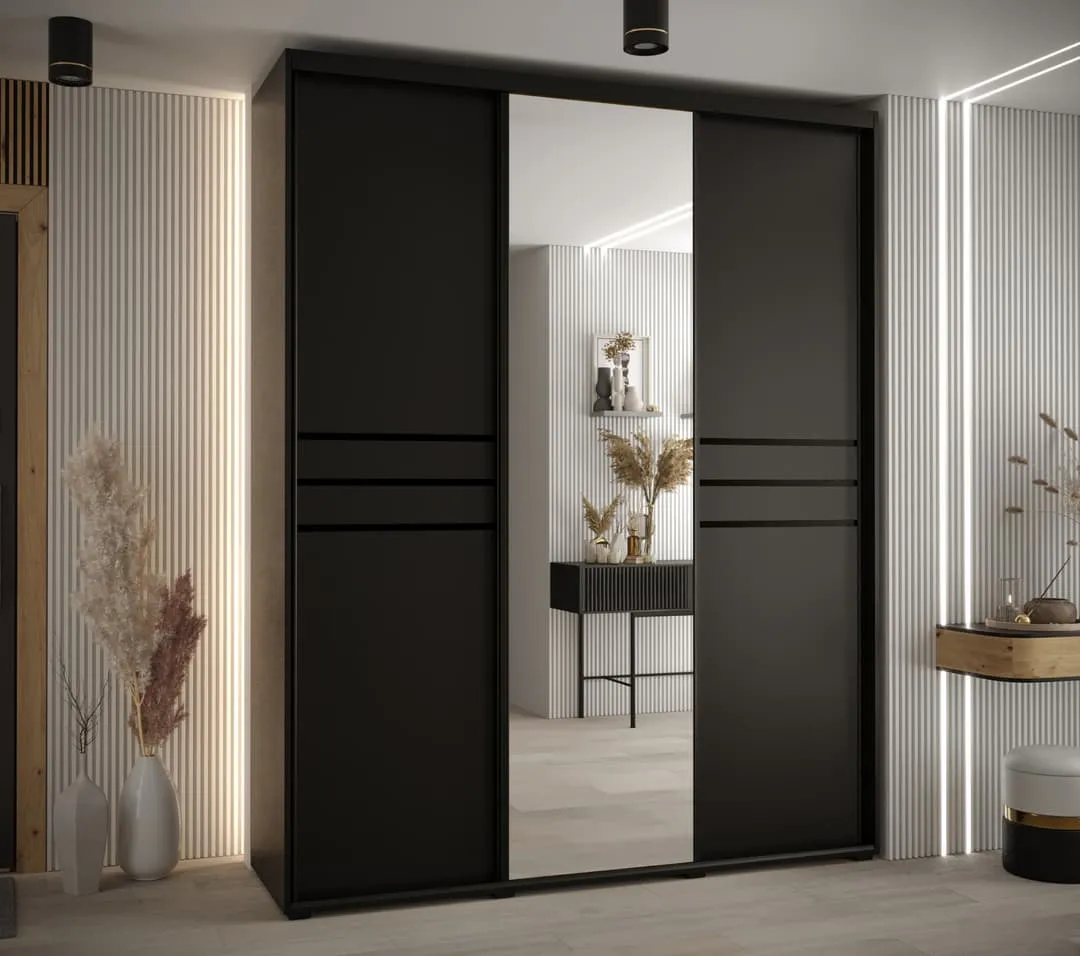 Cannes XI Sliding Door Wardrobe 190cm
