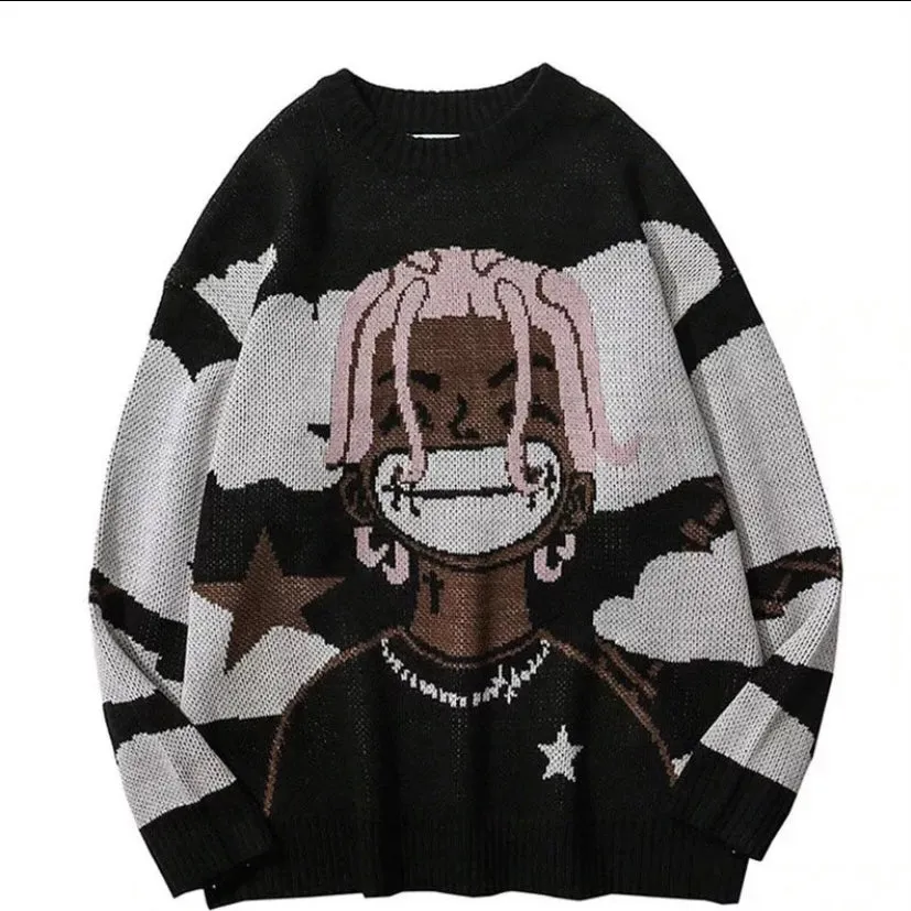Carton Face Sweater