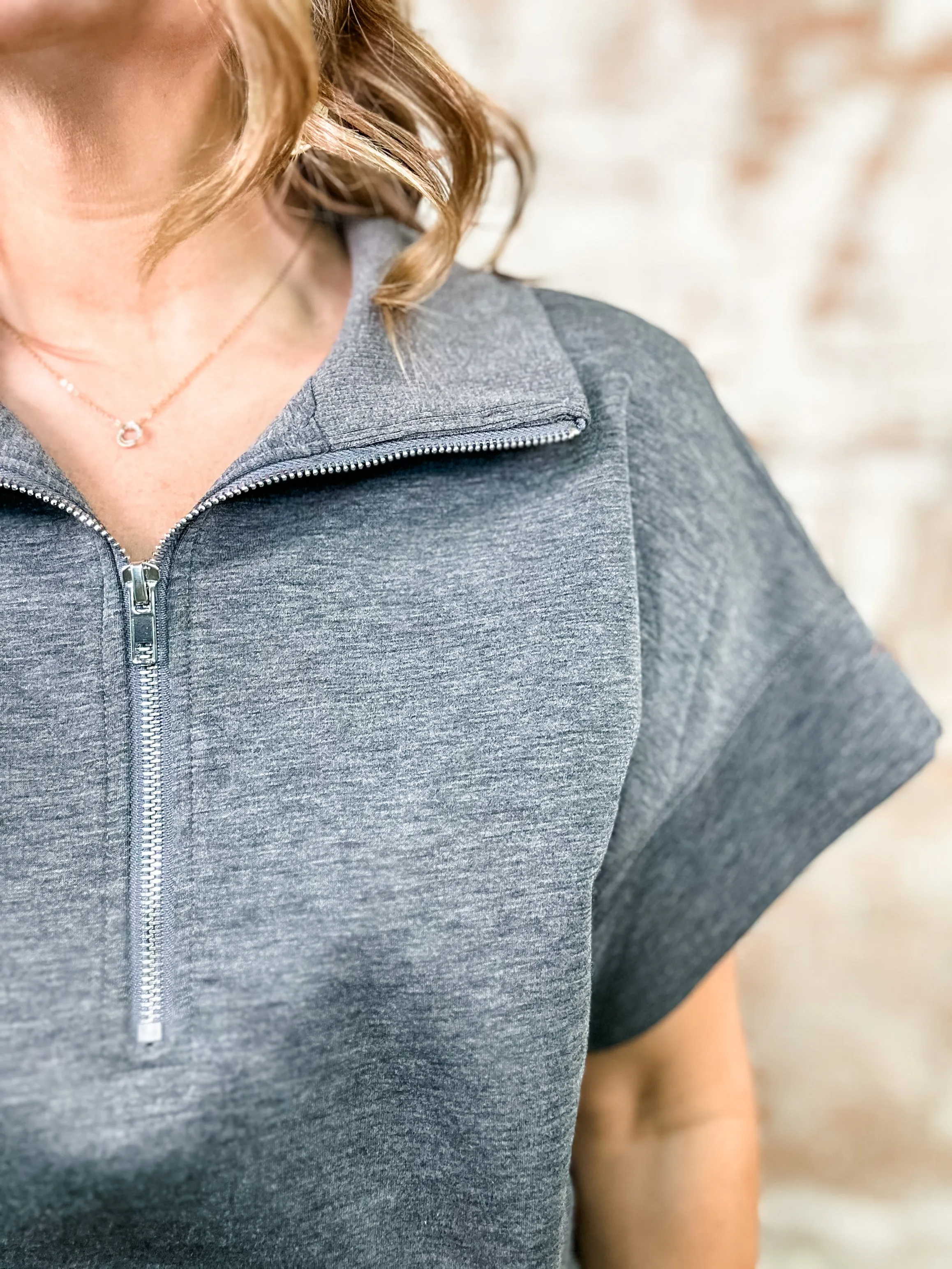 Cece Half Zip Top - FINAL SALE