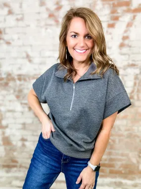 Cece Half Zip Top - FINAL SALE