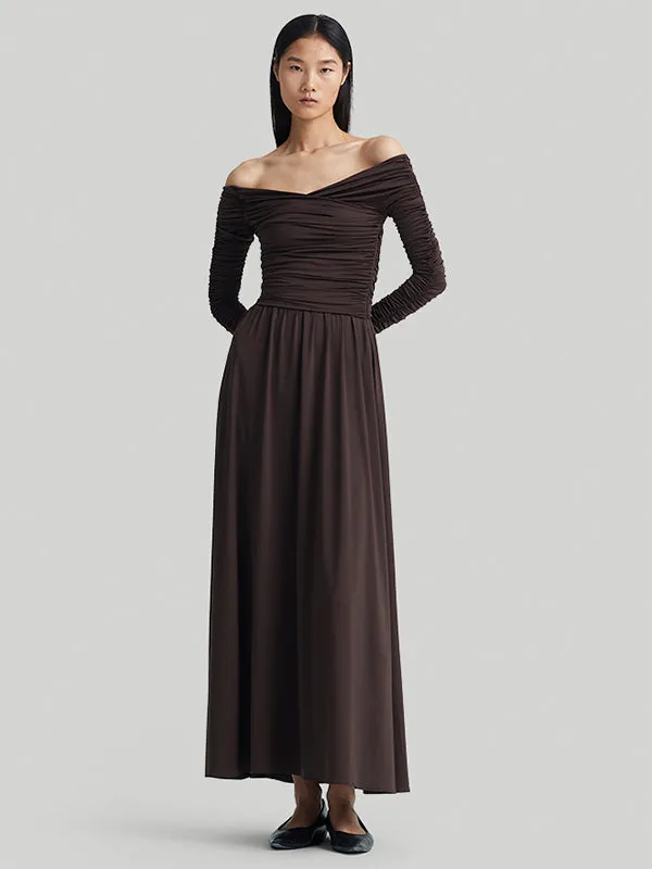Charlotte Dress in Sable