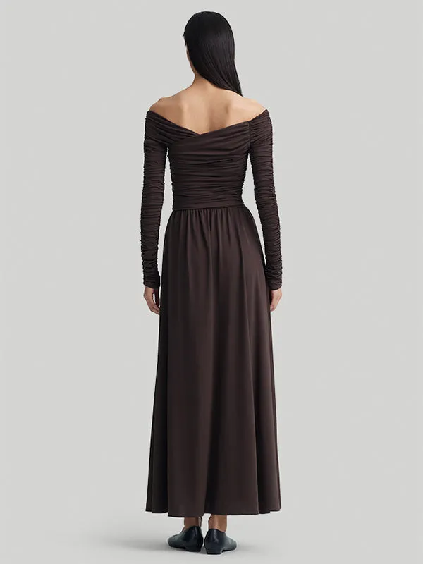 Charlotte Dress in Sable