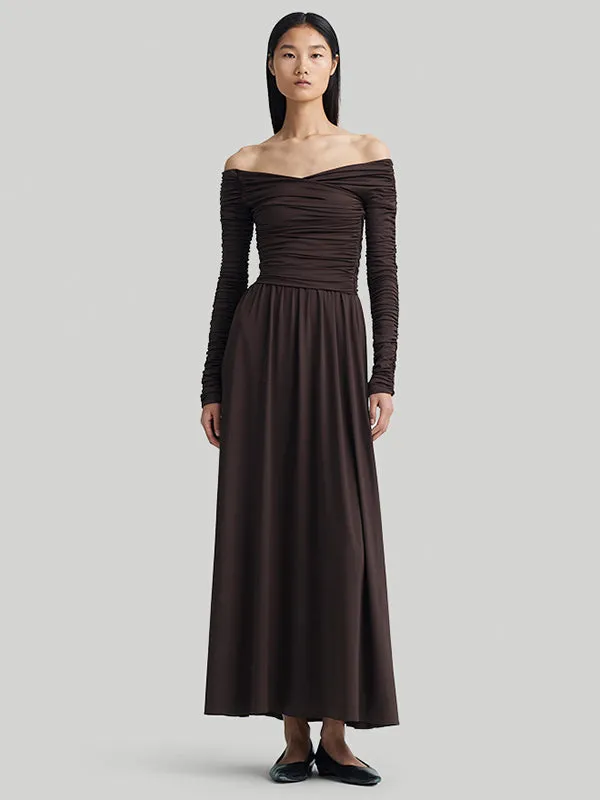 Charlotte Dress in Sable