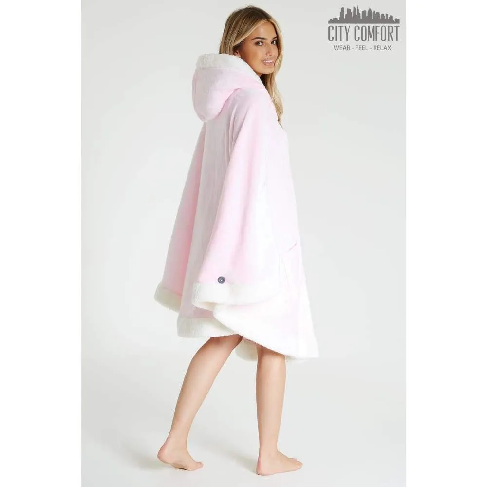 CityComfort Blanket Hoodie For Women Snuggle Sherpa Oversized Hoodie Blanket