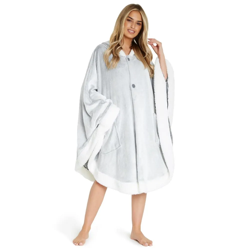 CityComfort Blanket Hoodie For Women Snuggle Sherpa Oversized Hoodie Blanket