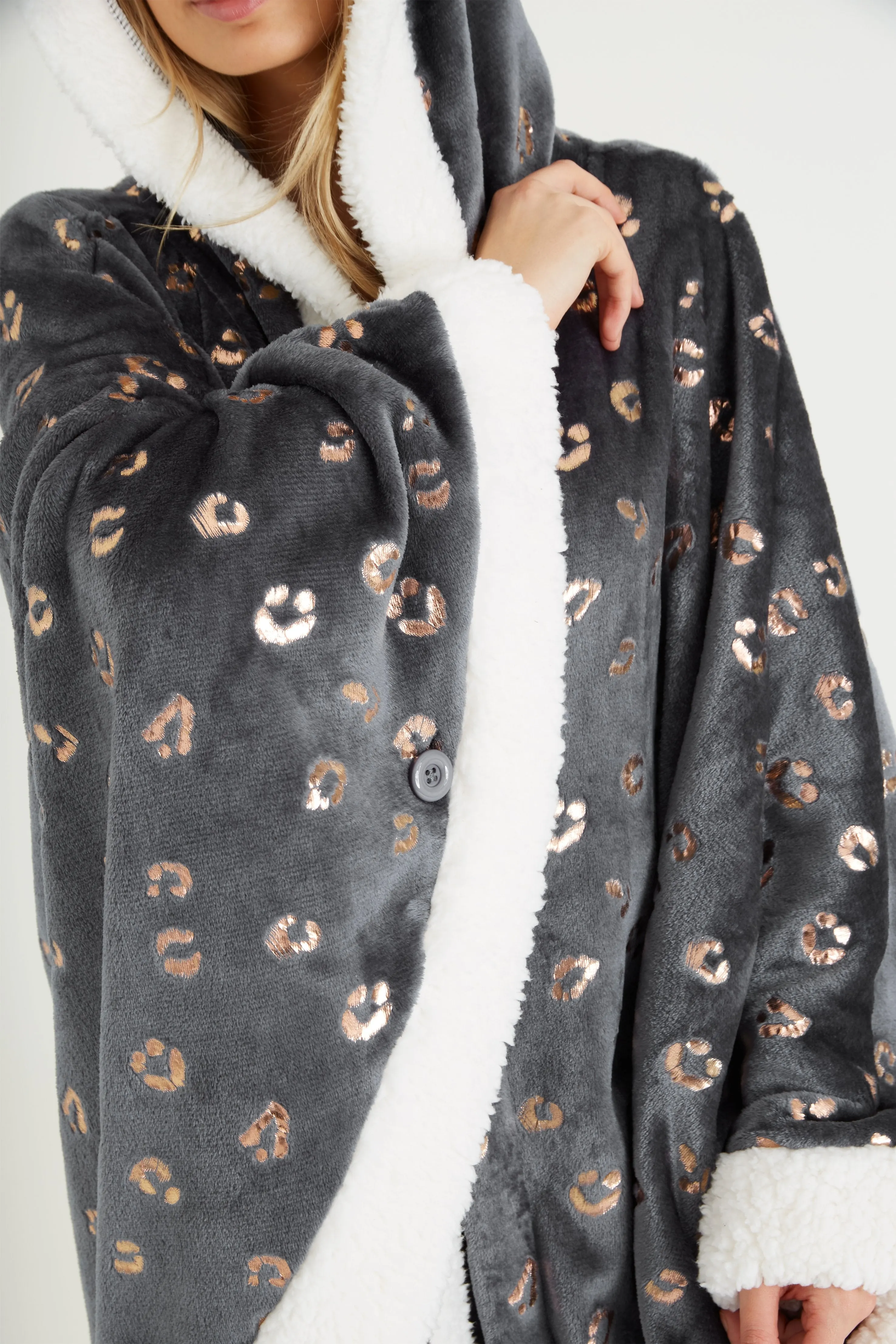 CityComfort Blanket Hoodie For Women Snuggle Sherpa Oversized Hoodie Blanket