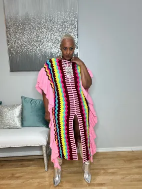 Cotton Candy Sweater Dress