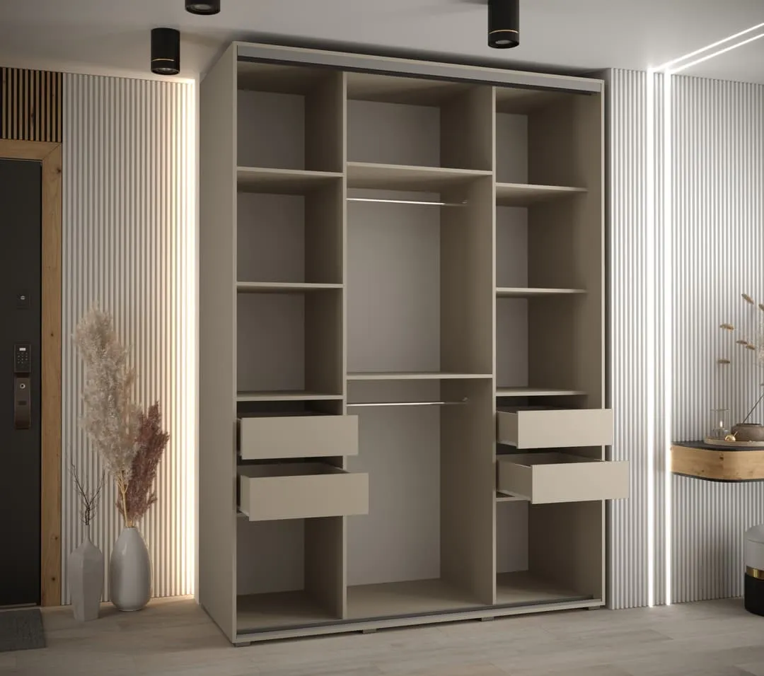 Dakota X Sliding Door Wardrobe 170cm
