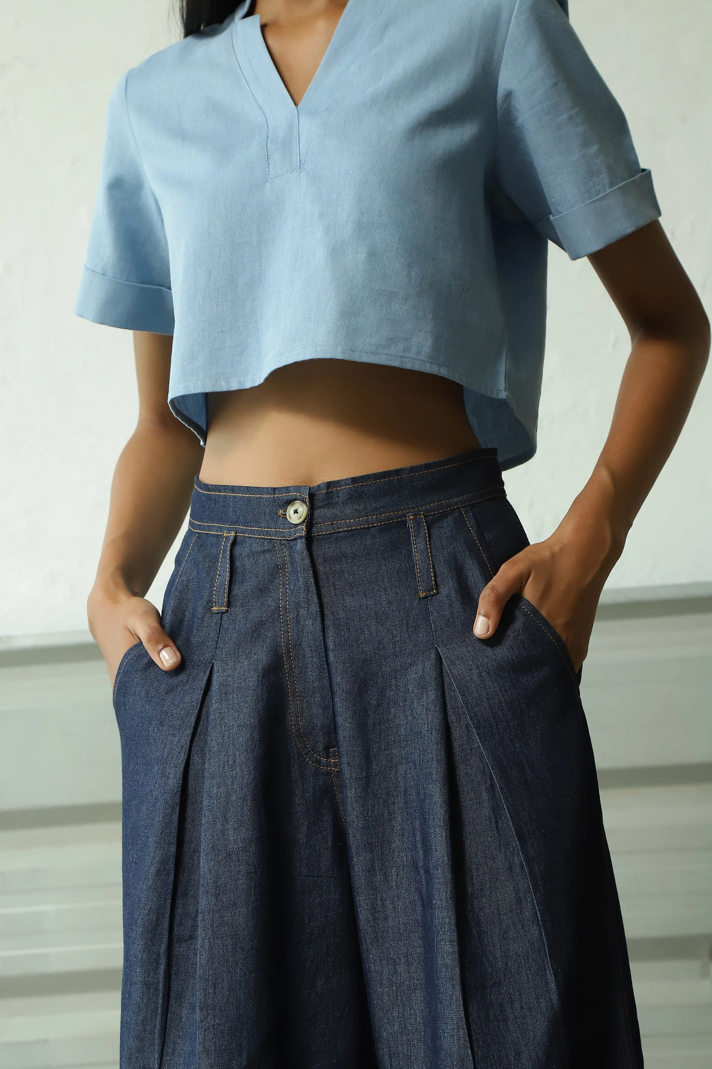Denim Fusion Set