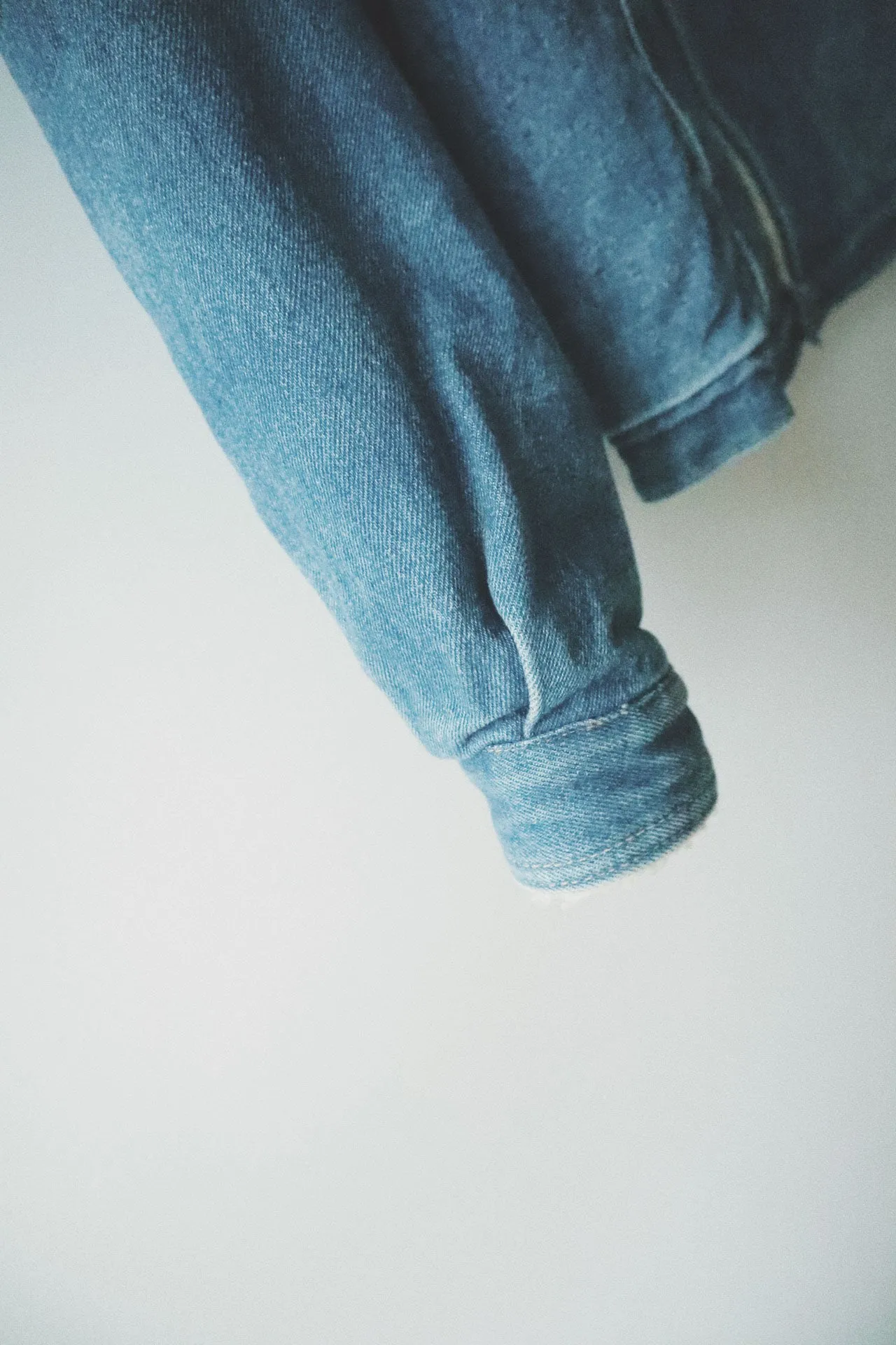 Denim Sherpa Jacket