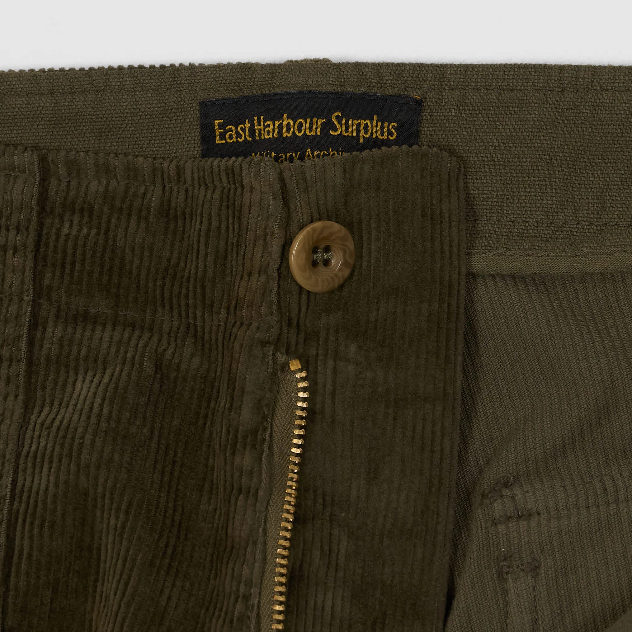 East Harbour Surplus Corduroy Fatigue Pants