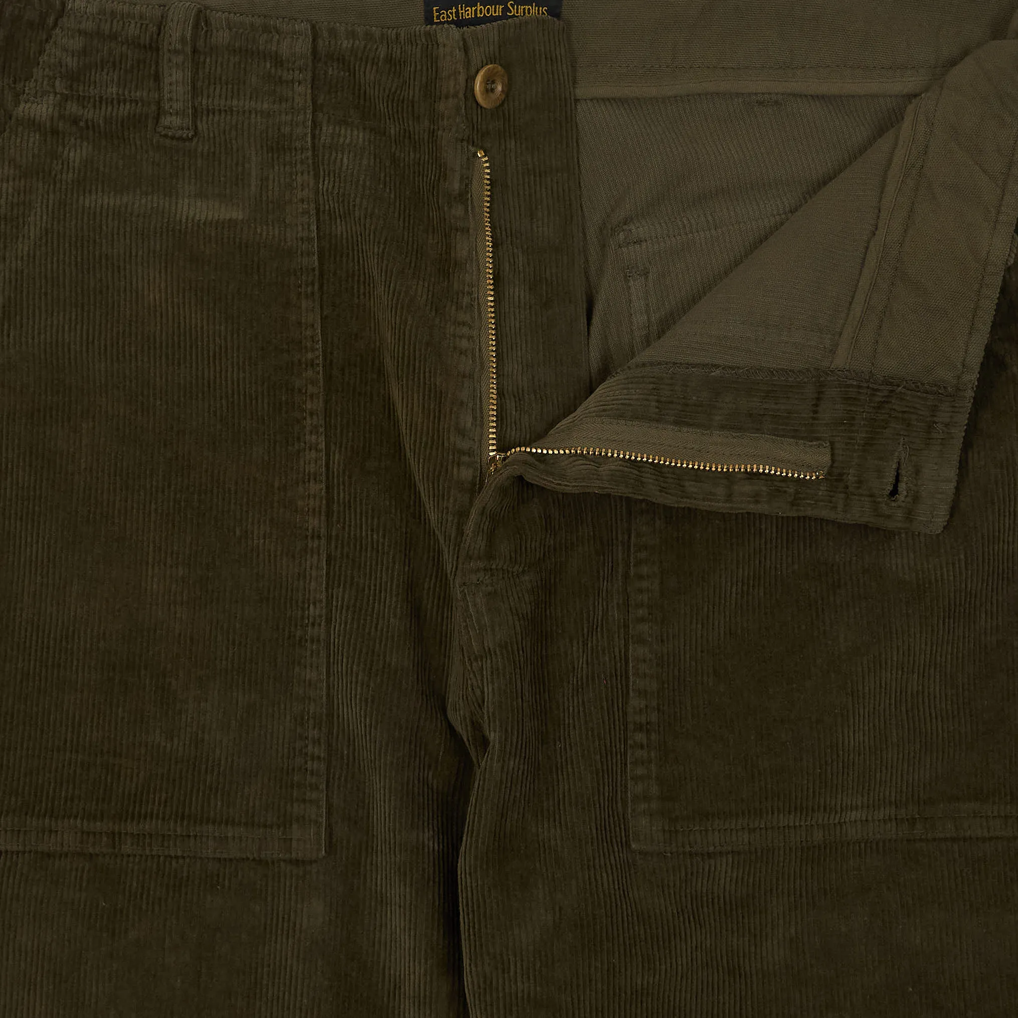East Harbour Surplus Corduroy Fatigue Pants