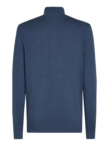 Essential Cotton Zip Jumper