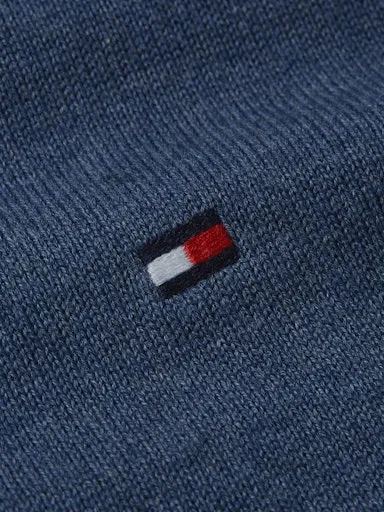 Essential Cotton Zip Jumper