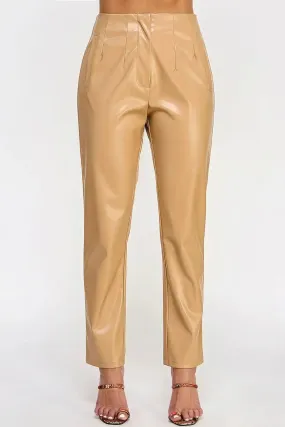 Faux Leather Pants