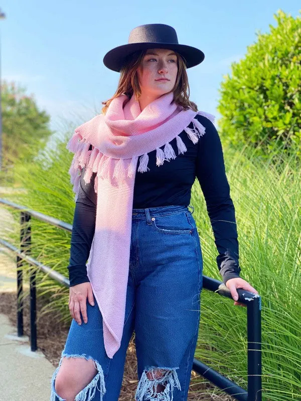 Fringe Blanket Scarf