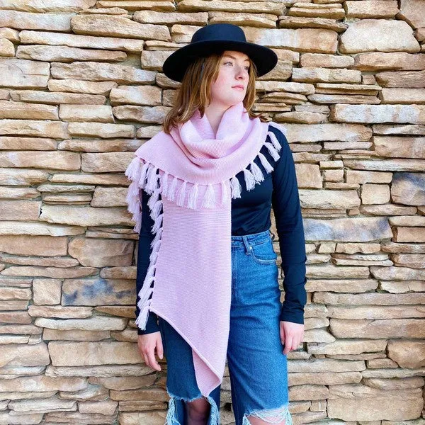 Fringe Blanket Scarf