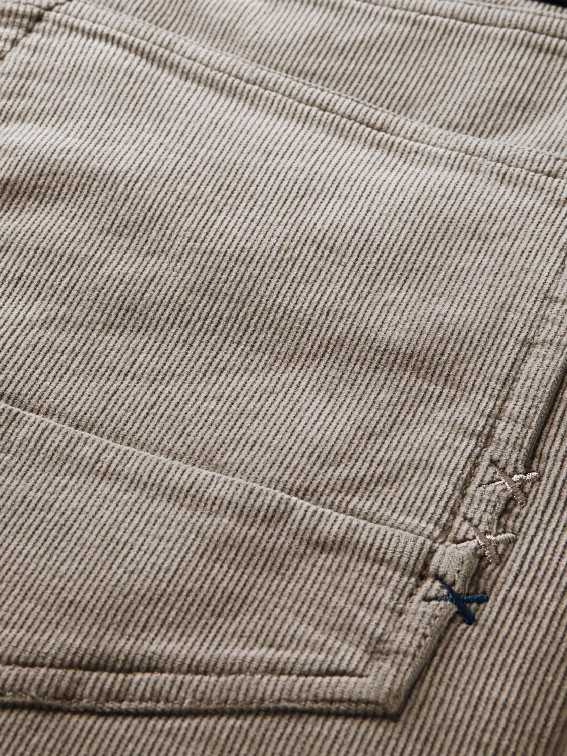 Garment Dyed Ralston Corduroy Pant in Moonstone