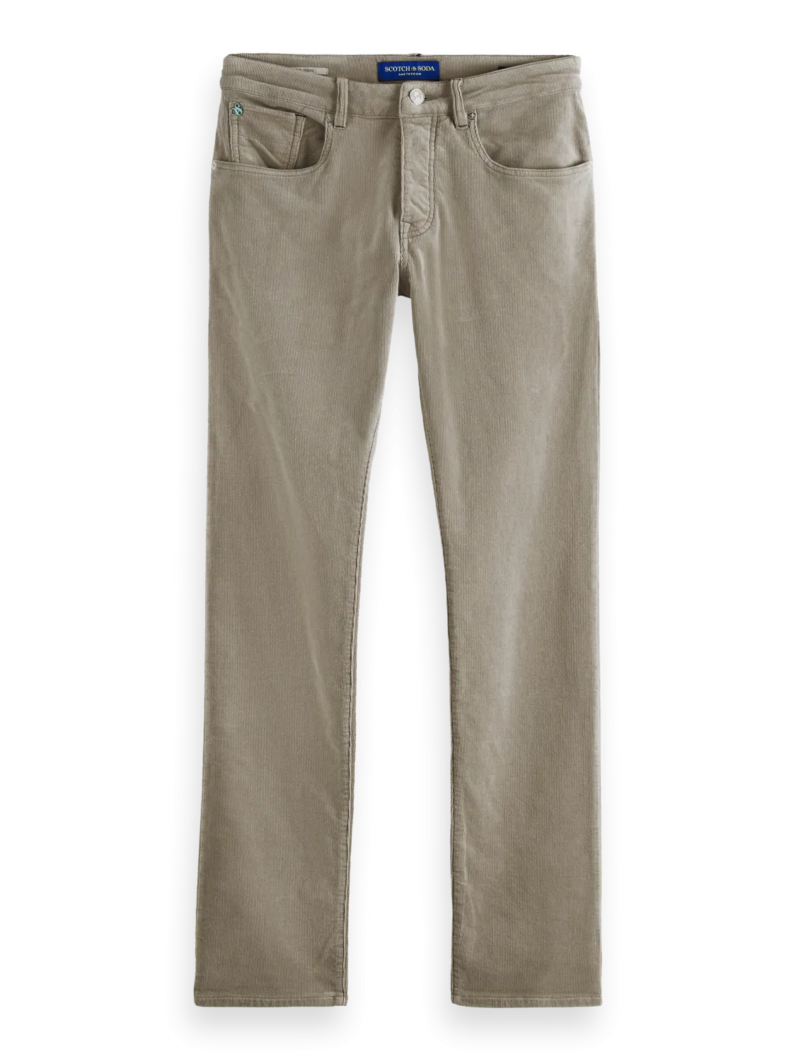 Garment Dyed Ralston Corduroy Pant in Moonstone