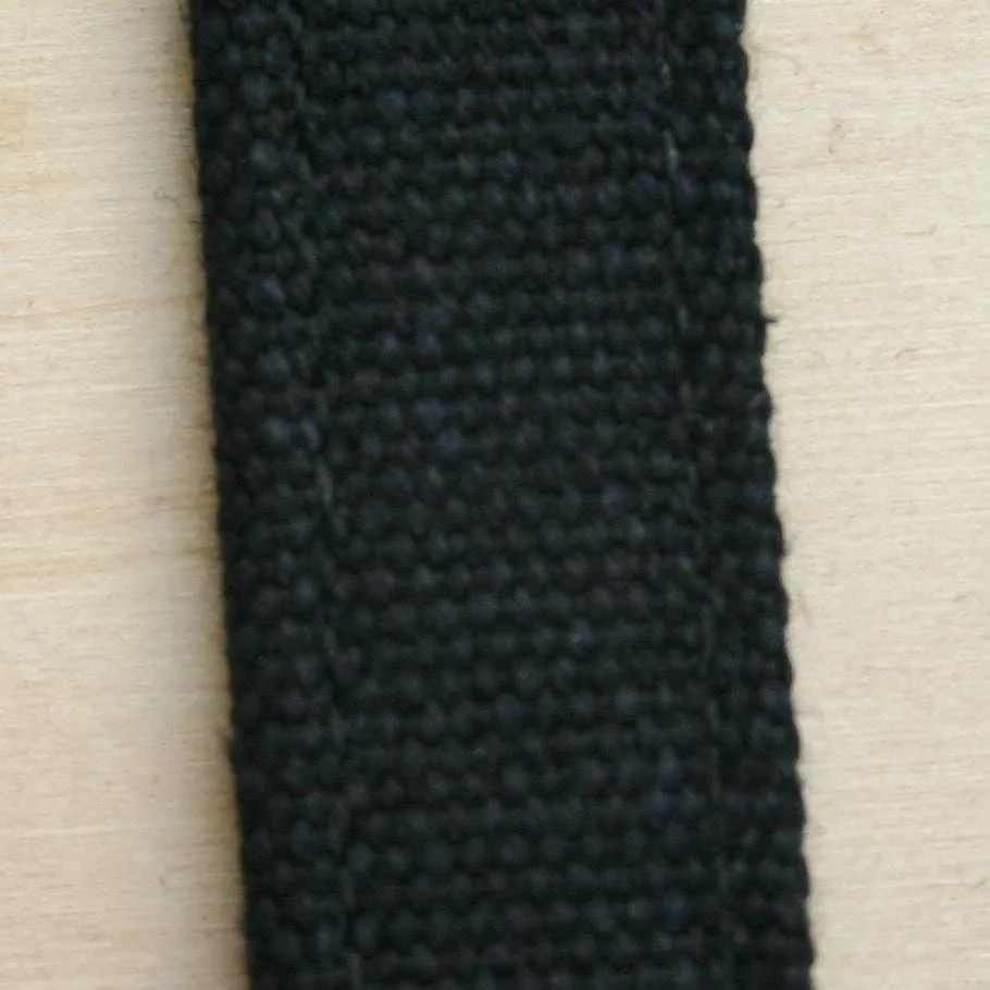 Hemp Dog Leash 10 Foot Happy Camper w/clasp Basic Black