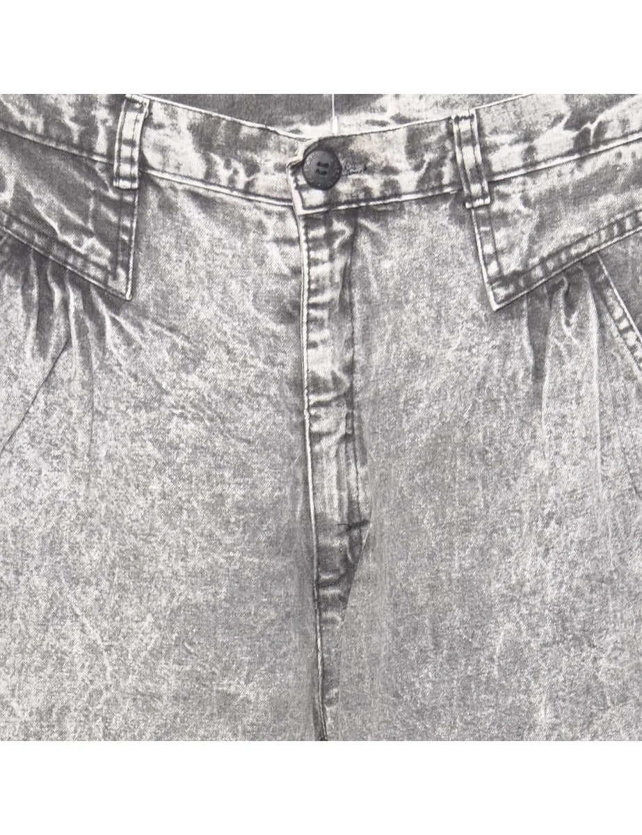 High Waist Tapered Jeans - W26 L31
