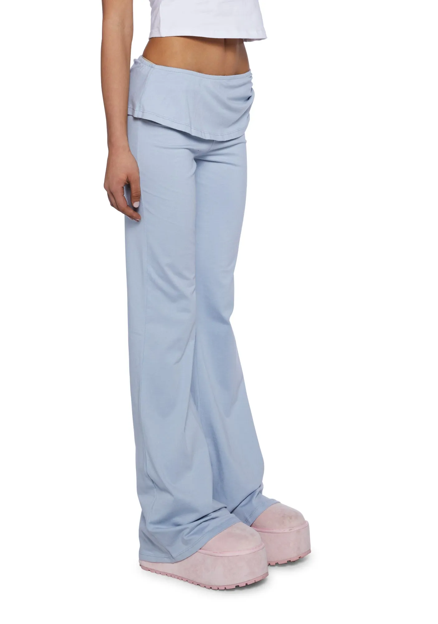 Jacie Jersey Flare Trousers